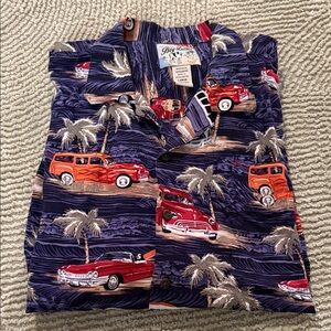 Big Dogs Tropical Print Shirt - Multicolor